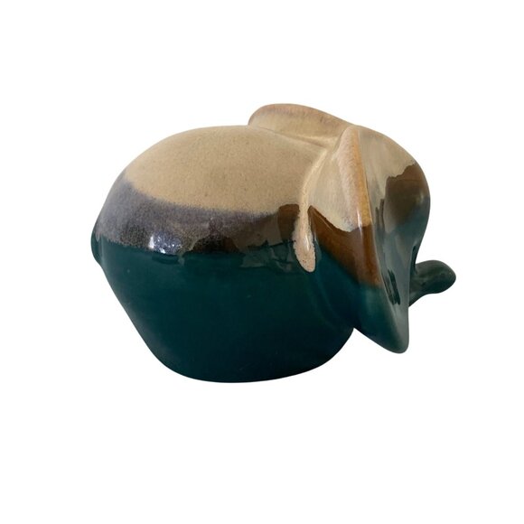 Signed RODOLFO PADILLA Elephant Drip Glaze Art Pottery Sculpture Mexico MCM - Picture 4 of 8